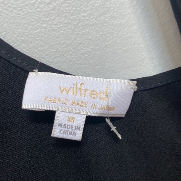 Aritzia Wilfred Black Shorts Romper Size XS - Picture 4 of 6